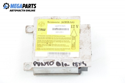 Airbag module for Fiat Punto 1.9 JTD, 80 hp, 2001 № 46805905