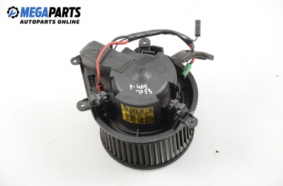 Heating blower for Peugeot 405 1.9 D, 69 hp, sedan, 1991