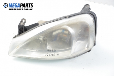 Headlight for Opel Corsa C 1.0, 58 hp, 3 doors, 2002, position: left Depo