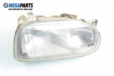 Headlight for Volkswagen Golf III 1.6, 101 hp, 5 doors, 1996, position: right Hella