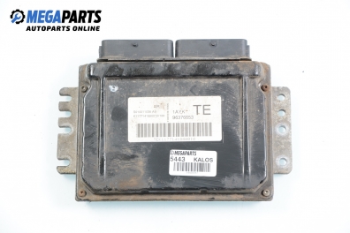 ECU for Chevrolet Kalos 1.2, 72 hp, hatchback, 5 doors, 2004 № 96376653