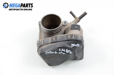 Clapetă carburator pentru Skoda Fabia 1.4, 60 cp, hatchback, 5 uși, 2001 № 047 133 062