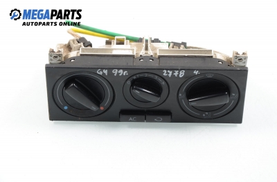 Air conditioning panel for Volkswagen Golf IV 1.9 TDI, 110 hp, 3 doors, 1999