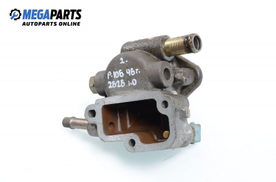 Water connection for Peugeot 106 1.0, 45 hp, 3 doors, 1996