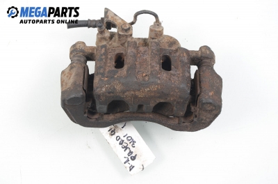 Caliper for Mitsubishi Pajero 2.5 TD, 99 hp, 5 doors automatic, 1991, position: front - left