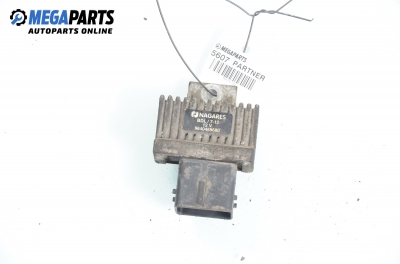 Glow plugs relay for Peugeot Partner 2.0 HDI, 90 hp, passenger, 2003 № Nagares 9640469680