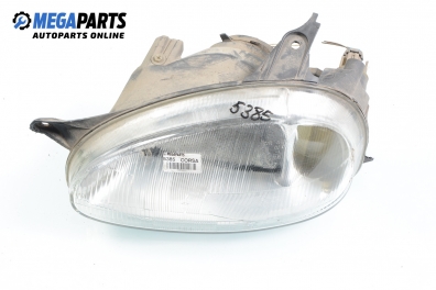 Headlight for Opel Corsa B 1.2, 45 hp, 3 doors, 1997, position: left