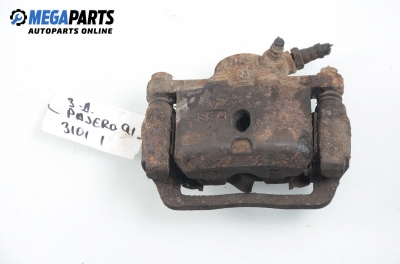 Caliper for Mitsubishi Pajero 2.5 TD, 99 hp, 5 doors automatic, 1991, position: rear - right