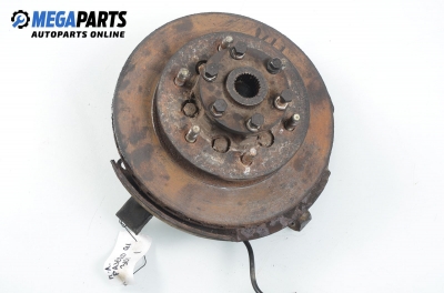 Knuckle hub for Mitsubishi Pajero 2.5 TD, 99 hp, 5 doors automatic, 1991, position: front - left