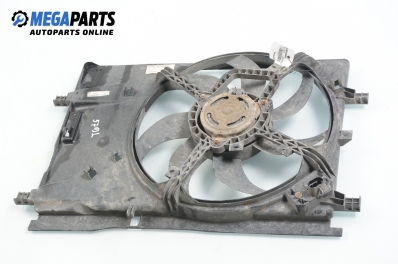 Radiator fan for Opel Corsa D 1.2, 80 hp, 5 doors, 2007