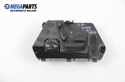 Seat adjustment switch for Mercedes-Benz S W220 4.0 CDI, 250 hp, 2001, position: rear - left