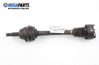 Driveshaft for Volkswagen Polo 1.6, 75 hp, 3 doors, 1998, position: left