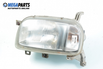 Headlight for Nissan Micra (K11) 1.0 16V, 54 hp, 3 doors automatic, 1995, position: left