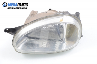 Headlight for Opel Corsa B 1.0 12V, 54 hp, 5 doors, 1998, position: left