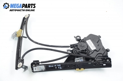 Power window mechanism for Seat Ibiza (6J) 1.2, 70 hp, hatchback, 2008, position: front - right