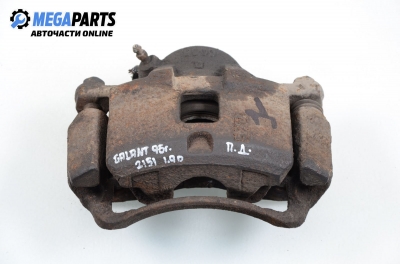 Caliper for Mitsubishi Galant 2.0 TD, 90 hp, sedan, 1996, position: front - right