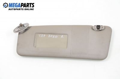 Sun visor for BMW 5 (E34) 2.4 TD, 115 hp, sedan, 1989, position: left