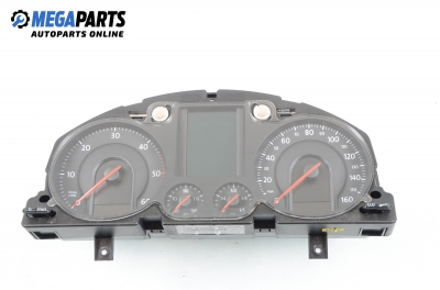 Instrument cluster for Volkswagen Passat (B6) 2.0 TDI, 170 hp, station wagon automatic, 2007