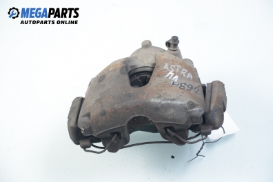 Caliper for Opel Astra H 1.6, 105 hp, hatchback, 5 doors, 2005, position: front - left