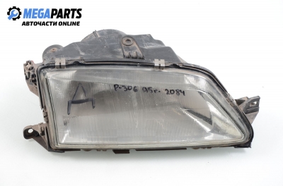 Headlight for Peugeot 306 1.4, 75 hp, hatchback, 5 doors, 1995, position: right