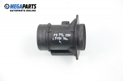 Air mass flow meter for Volkswagen Passat 1.9 TDI, 90 hp, station wagon, 1994 № Pierburg 7.18221.01