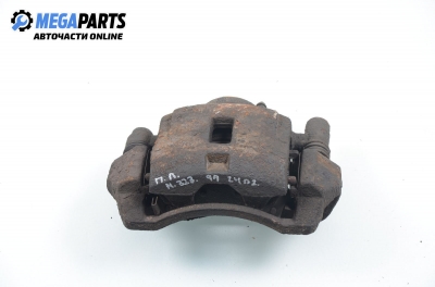 Caliper for Mazda 323 2.0 TD, 90 hp, sedan, 1999, position: front - left