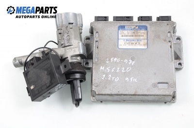 ECU incl. ignition key and immobilizer for Mercedes-Benz C W202 2.2 D, 95 hp, station wagon automatic, 1997 № A 019 545 94 32