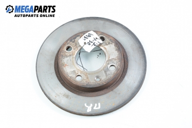 Brake disc for Peugeot 306 1.4, 75 hp, hatchback, 5 doors, 1995, position: front