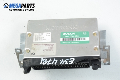 ECU for BMW 5 (E34) 2.0 24V, 150 hp, sedan, 1991 № Bosch 0 261 200 405