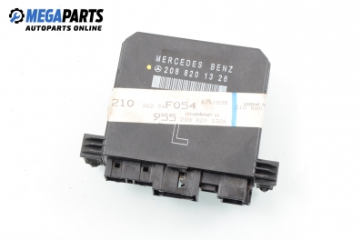 Door module for Mercedes-Benz E-Class 210 (W/S) 2.0 Kompressor, 186 hp, sedan, 1999 № A 208 820 13 26