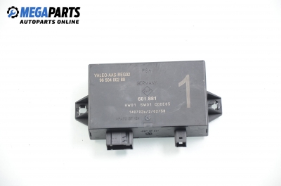Parking sensor control module for Citroen C5 2.0 16V, 136 hp, hatchback, 2003 № 96 504 002 80