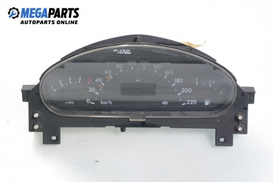 Instrument cluster for Mercedes-Benz A-Class W168 1.7 CDI, 90 hp, 5 doors, 1999