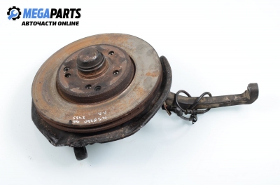 Knuckle hub for Mercedes-Benz E W210 2.3, 150 hp, sedan automatic, 1996, position: front - left