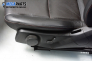 Leather seats with electric adjustment for Mercedes-Benz C-Class 204 (W/S/C/CL) 2.2 CDI, 170 hp, sedan, 5 doors automatic, 2009