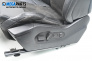 Leather seats with electric adjustment for Citroen C5 III Sedan (02.2008 - 04.2017), 5 doors