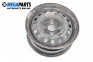 Steel wheels for Peugeot 206 Hatchback (08.1998 - 12.2012) 15 inches, width 6, ET 18 (The price is for the set)