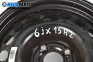 Steel wheels for Opel Astra G Hatchback (02.1998 - 12.2009) 15 inches, width 6 (The price is for the set)