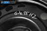 Spare tire for Opel Astra G Hatchback (02.1998 - 12.2009) 15 inches, width 6 (The price is for one piece)