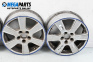 Alloy wheels for Mazda 3 Hatchback I (10.2003 - 12.2009) 16 inches, width 6.5, ET 45 (The price is for the set)