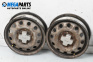 Steel wheels for Hyundai i10 Hatchback I (10.2007 - 12.2013) 13 inches, width 4 (The price is for the set)