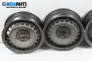 Steel wheels for Volkswagen Passat III Variant B5 (05.1997 - 12.2001) 15 inches, width 6 (The price is for the set)