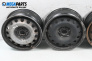 Steel wheels for Renault Laguna II Grandtour (03.2001 - 12.2007) 16 inches, width 6.5 (The price is for the set)