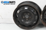 Steel wheels for Skoda Fabia II Hatchback (12.2006 - 12.2014) 15 inches, width 6 (The price is for two pieces)