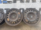 Steel wheels for Opel Meriva A Minivan (05.2003 - 05.2010) 15 inches, width 6, ET 43 (The price is for the set)