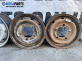 Steel wheels for Renault Master II Box (07.1998 - 02.2010) 15 inches, width 6, ET 66 (The price is for the set)