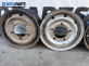 Steel wheels for Renault Master II Box (07.1998 - 02.2010) 15 inches, width 6, ET 66 (The price is for the set)