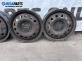 Steel wheels for Ford Focus I Hatchback (10.1998 - 12.2007) 15 inches, width 6, ET 52.5 (The price is for the set)