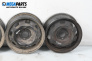 Steel wheels for Citroen C3 Pluriel (05.2003 - 03.2010) 15 inches, width 6 (The price is for the set)