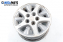 Alloy wheels for Chrysler Voyager (1996-2001) 15 inches, width 5.5 (The price is for the set)