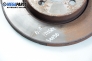 Brake disc for Volkswagen Passat (B3) 1.8, 90 hp, station wagon, 1990, position: front